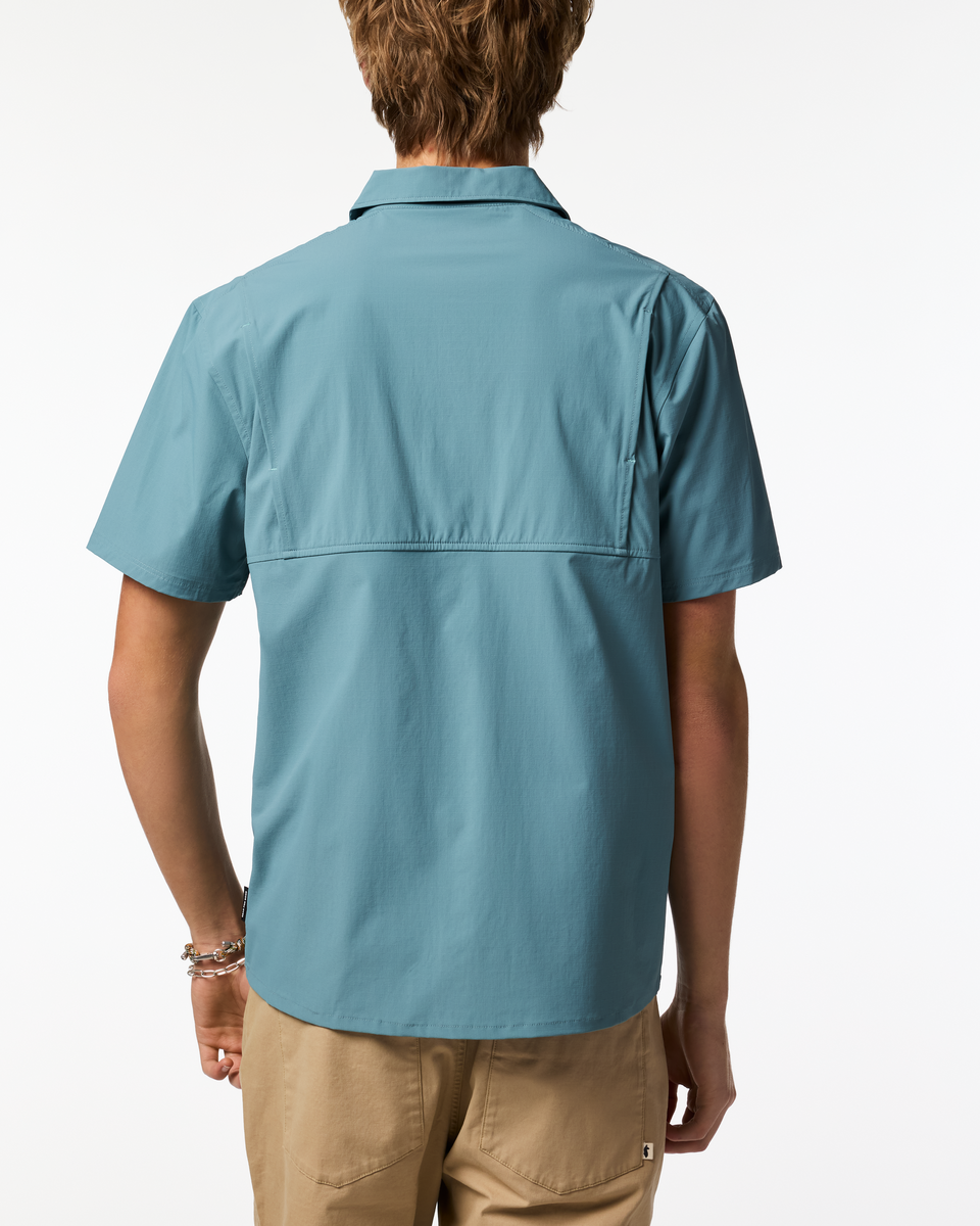 Solta Short-Sleeve Sun Shirt - Men's - Everglade - US 8032