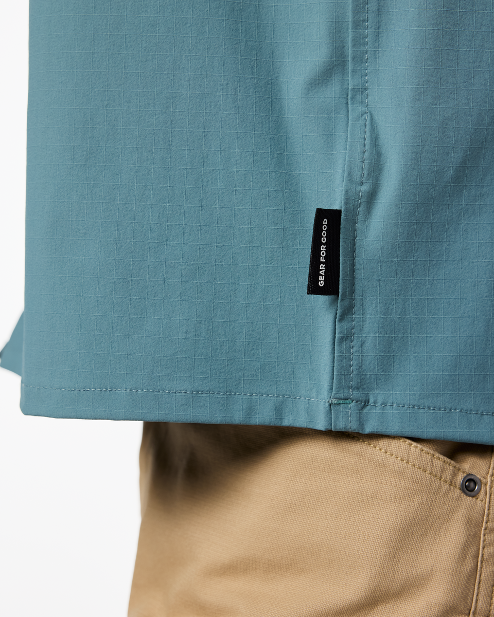 Solta Short-Sleeve Sun Shirt - Men's - Everglade - US 8032