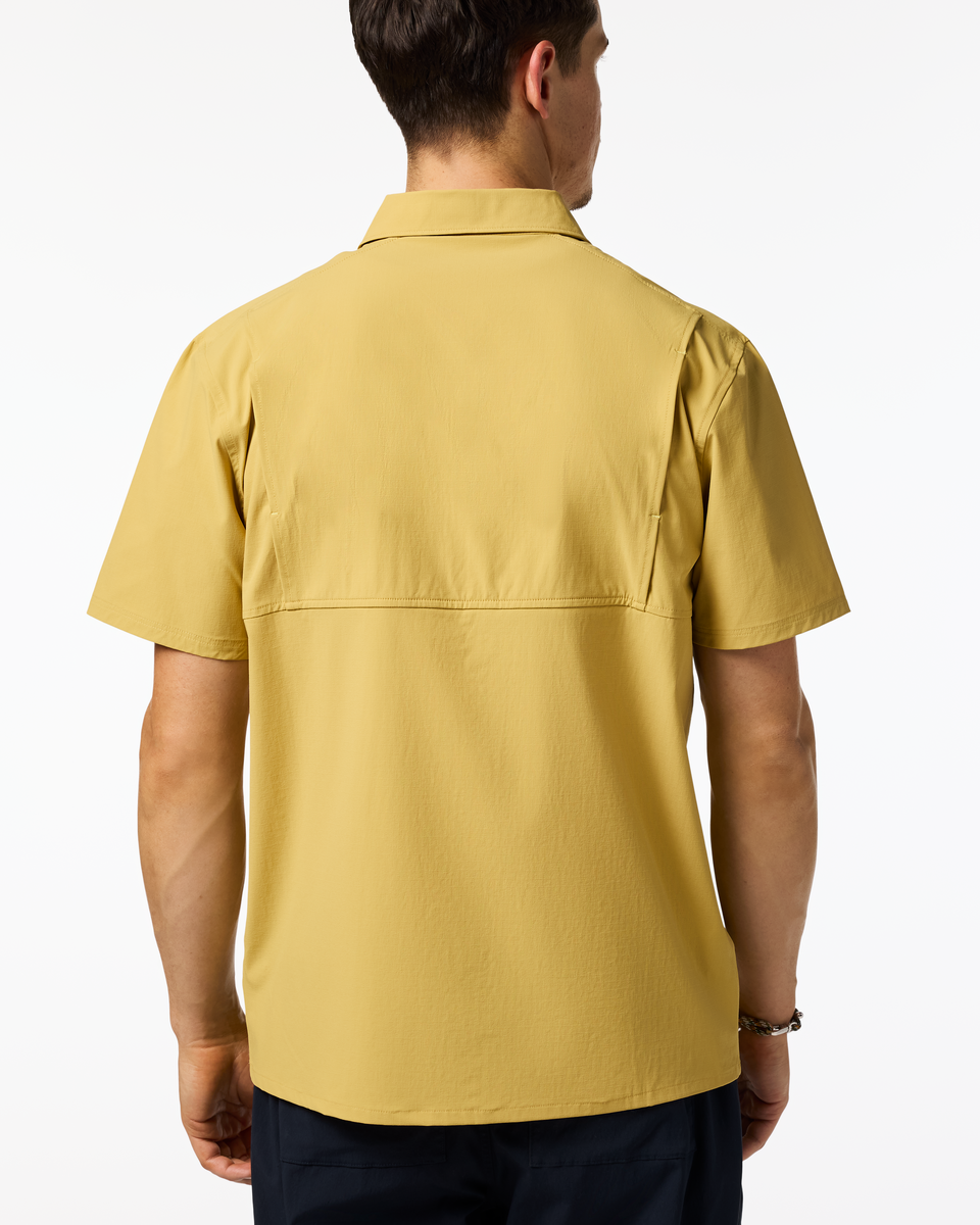 Solta Short-Sleeve Sun Shirt - Men's - Husk - US 6920