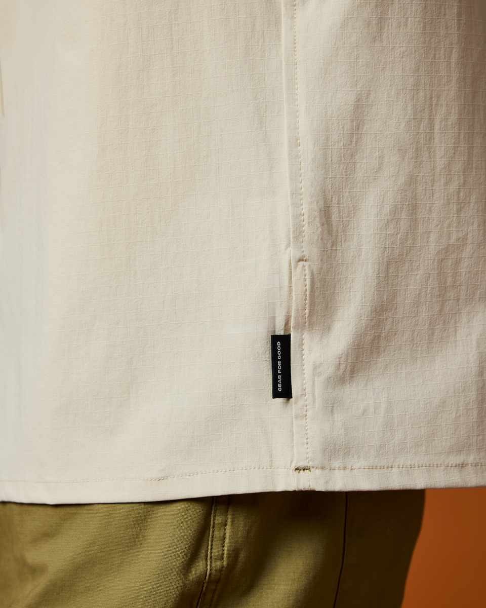 Solta Short-Sleeve Sun Shirt - Men's - Mineral - US 7132
