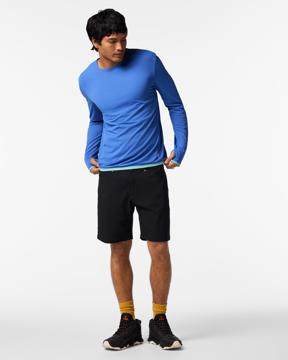 Sombra Long-Sleeve Sun Shirt - Men's - Azure - US 4004