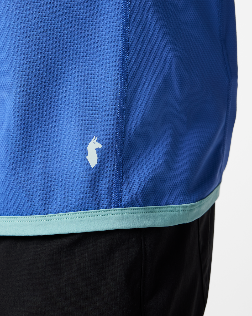 Sombra Long-Sleeve Sun Shirt - Men's - Azure - US 4004