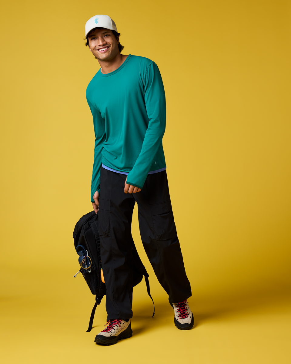 Sombra Long-Sleeve Sun Shirt - Men's - Malachite - US 3458