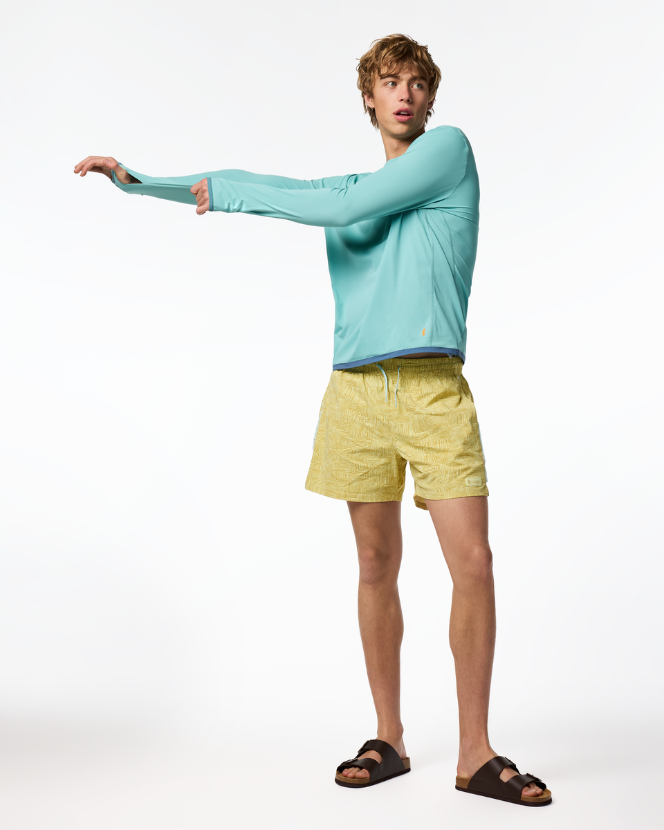Sombra Long-Sleeve Sun Shirt - Men's - Tide Pool - US 4349