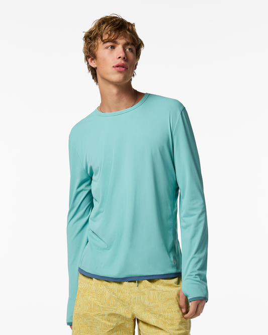 Sombra Long-Sleeve Sun Shirt - Men's - Tide Pool - US 4349