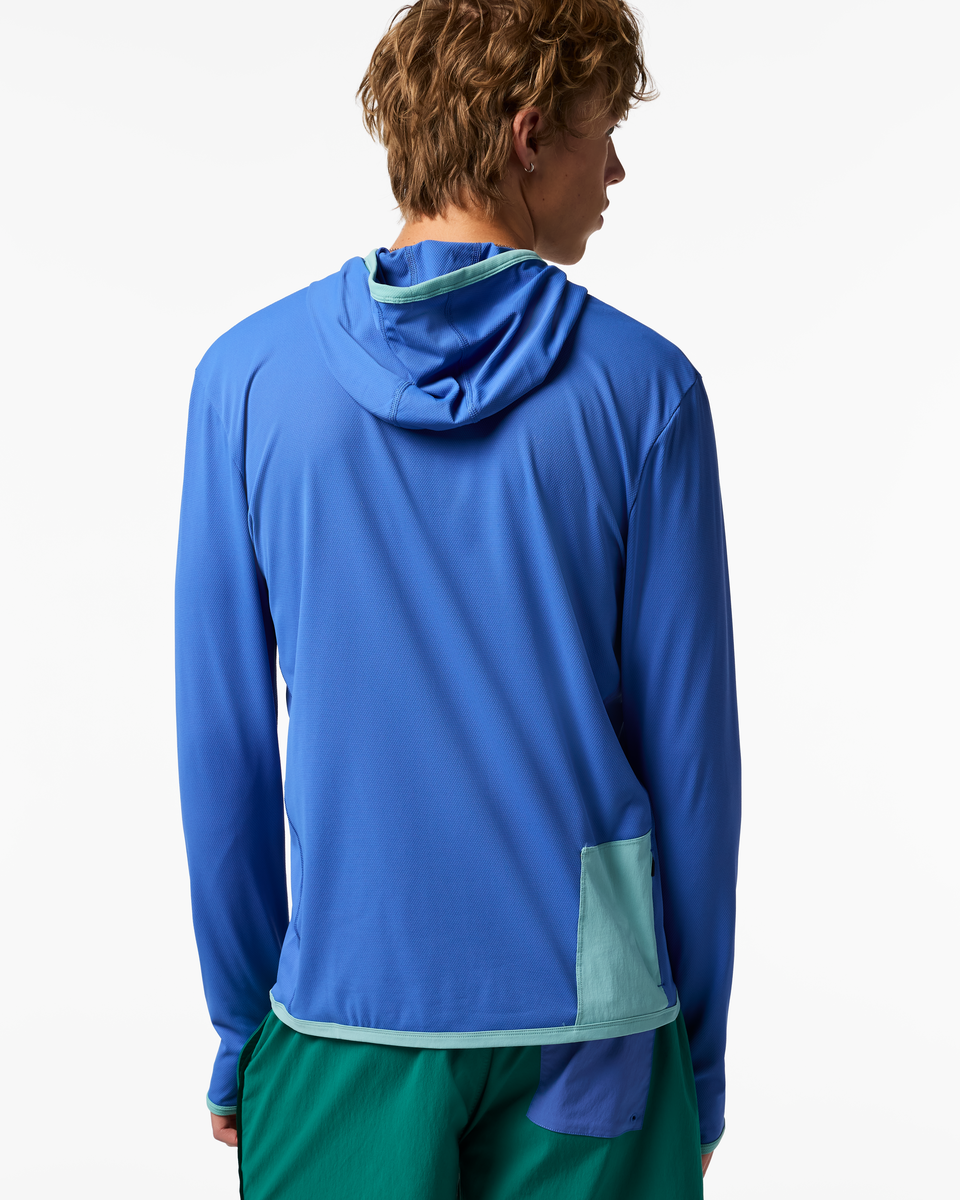 Sombra Sun Hoodie - Men's - Azure - US 3854