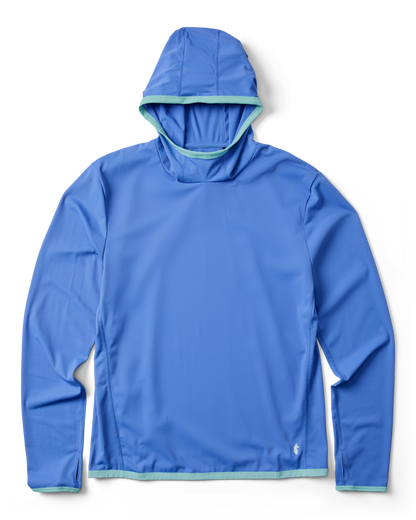 Sombra Sun Hoodie - Men's - Azure - US 3854