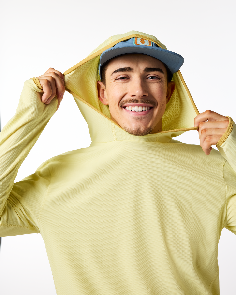 Sombra Sun Hoodie - Men's - Honeydew - US 2915