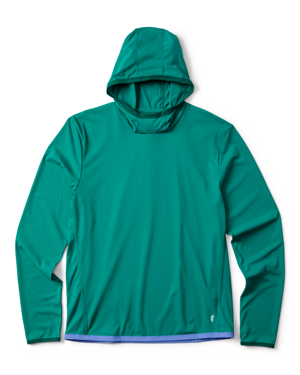 Sombra Sun Hoodie - Men's - Malachite - US 9543
