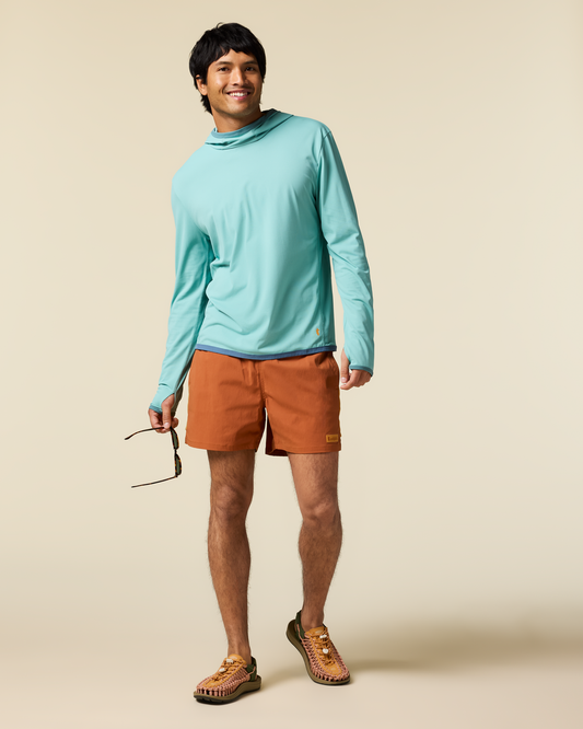 Sombra Sun Hoodie - Men's - Tide Pool - US 1574