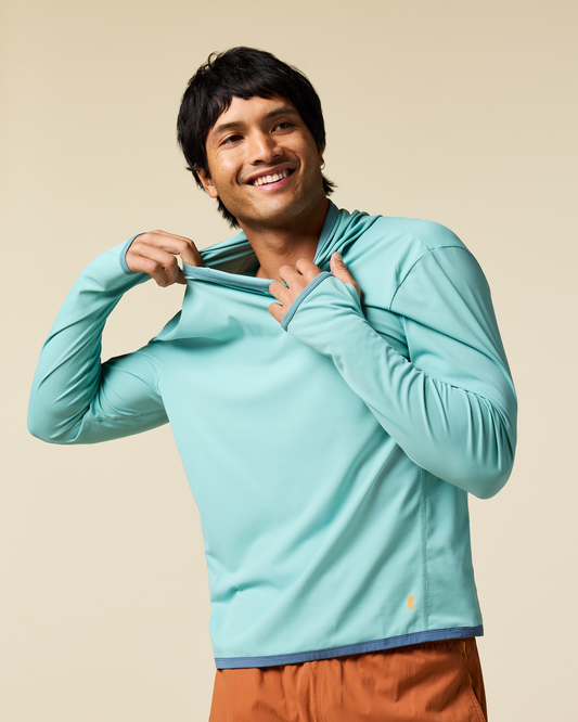 Sombra Sun Hoodie - Men's - Tide Pool - US 1574