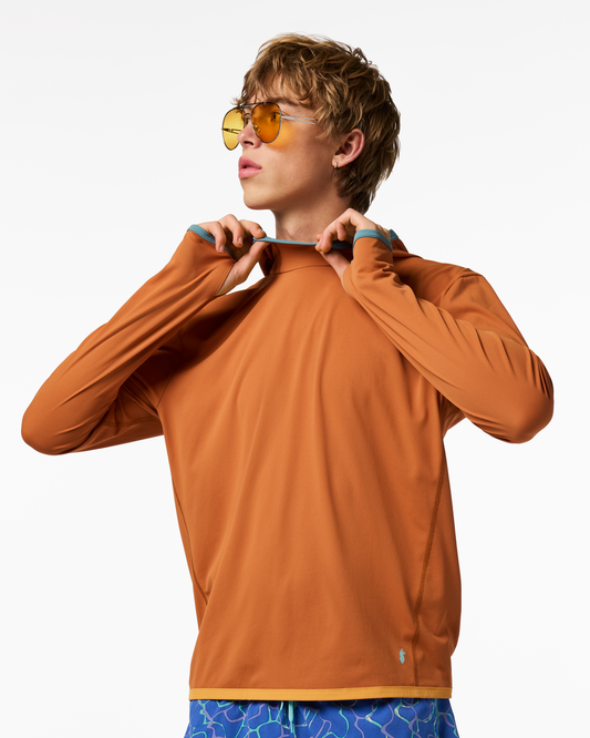 Sombra Sun Hoodie - Men's - Whiskey - US 6648