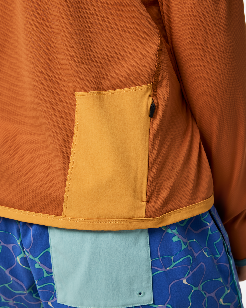 Sombra Sun Hoodie - Men's - Whiskey - US 6648