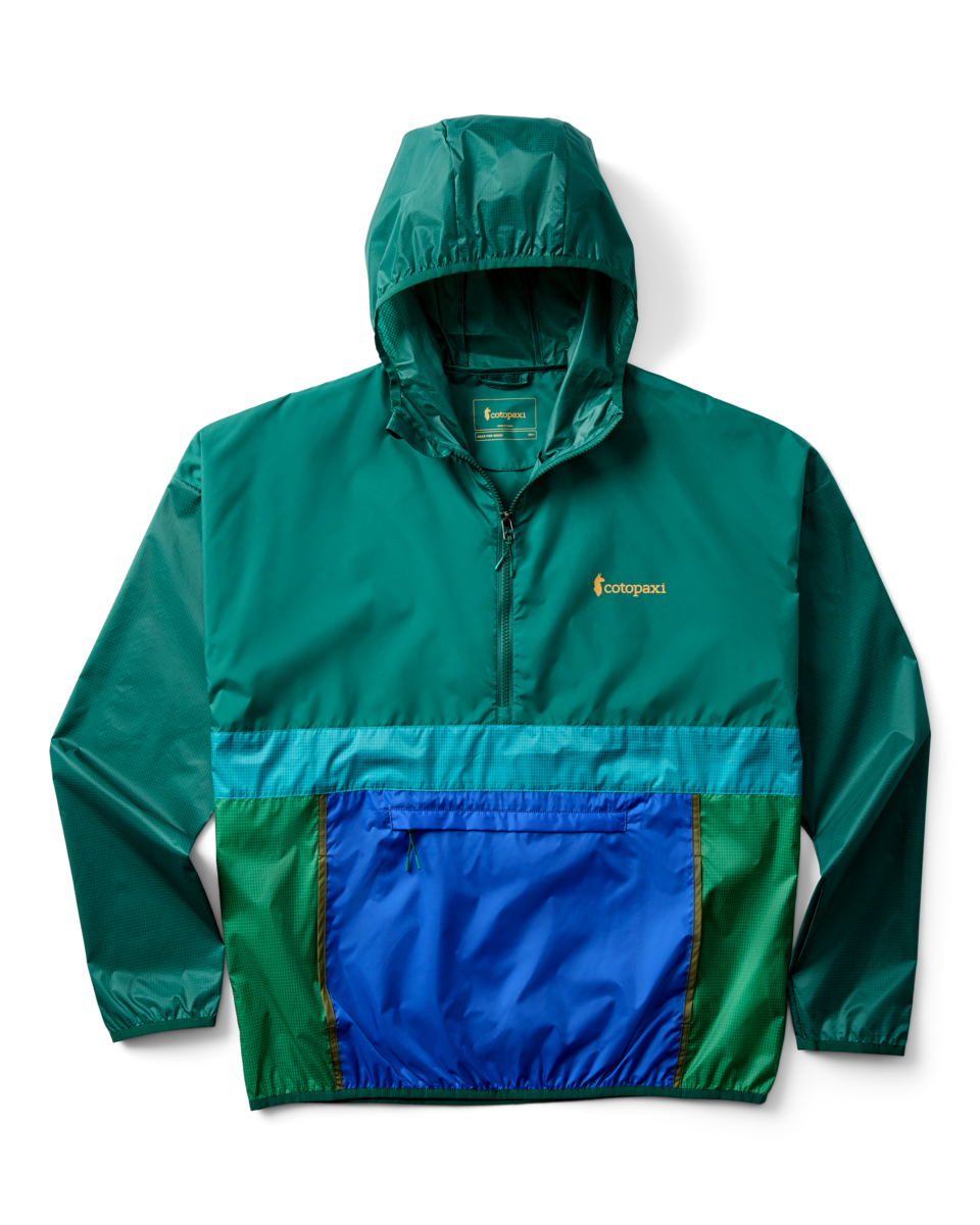 Teca Half-Zip Windbreaker - Men's - Eat More Veggies - US 9792
