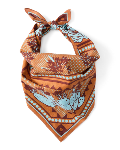 Organic Cotton Bandana - Desert llama - US 5405