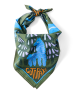 Organic Cotton Bandana - Llama Camp Bandana - US 2918