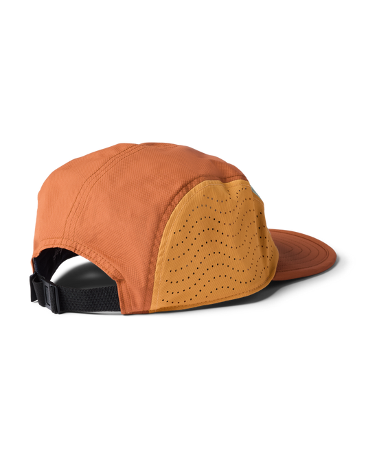 Tech Plus 5-Panel Hat - Tide Pool/Whiskey - US 9885