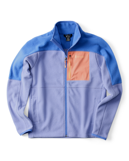 Abrazo Fleece Full-Zip Jacket - Women's - Azure/Aster - US 9676