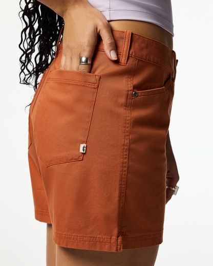 Ambato Short - Women's - Whiskey - US 4863