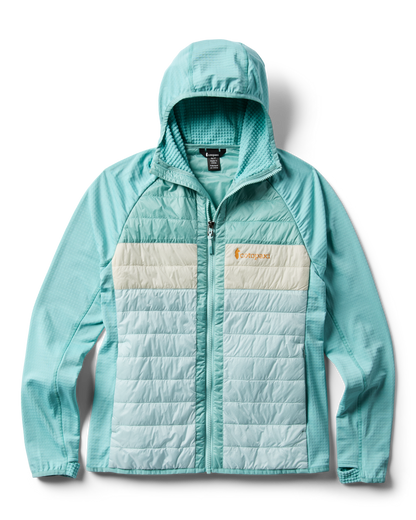 Capa Hybrid Insulated Hooded Jacket - Women's - Tide Pool/Surf - US 1064