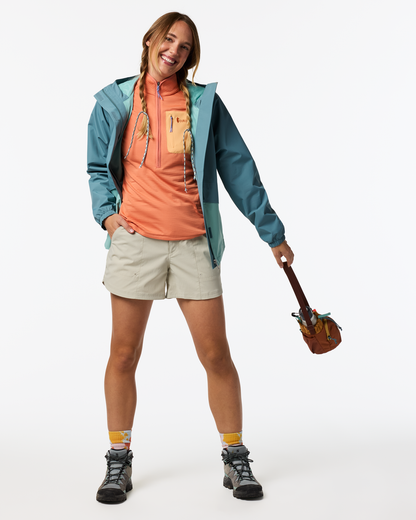 Coraje 4" Tech Short - Women's - Mineral - US 3793