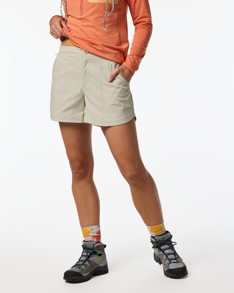 Coraje 4" Tech Short - Women's - Mineral - US 3793