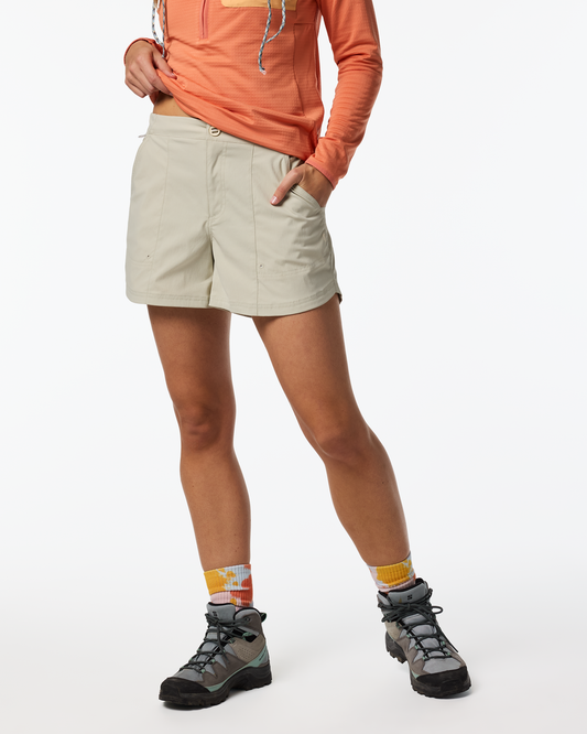 Coraje 4" Tech Short - Women's - Mineral - US 3793