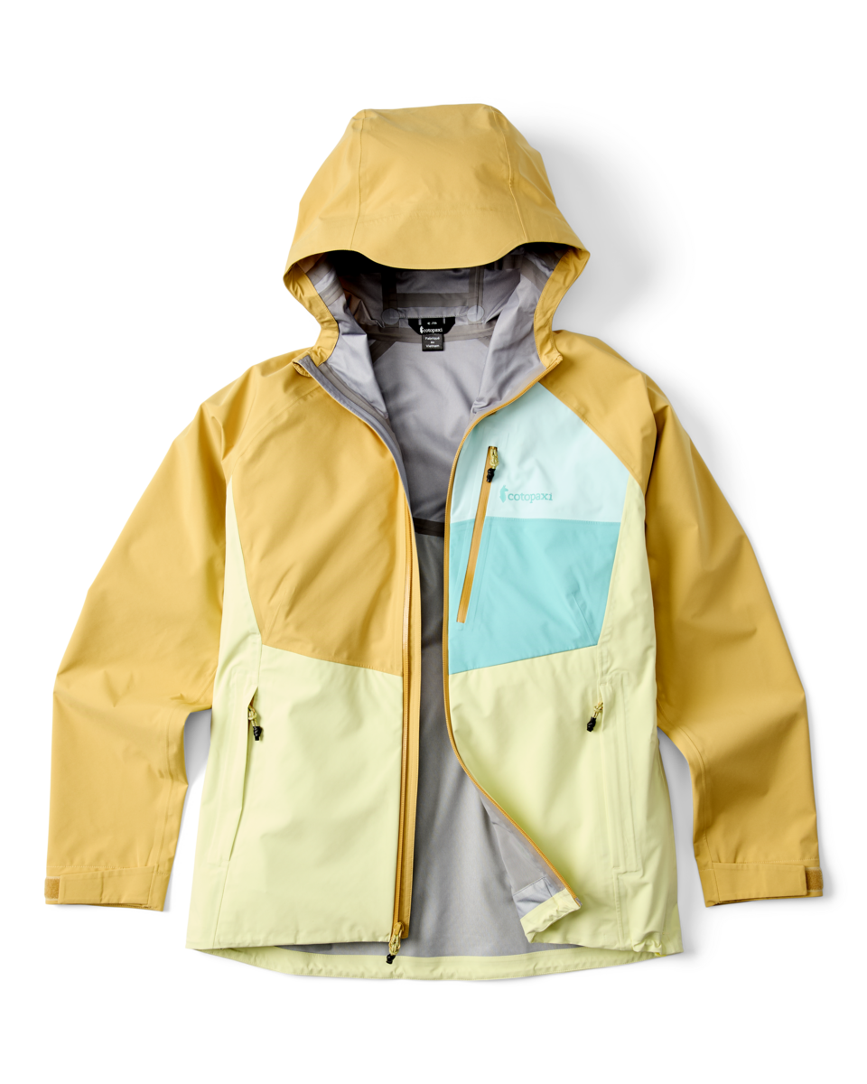Impermeo 3L Hooded Shell Jacket - Women's - Husk/Honeydew - US 8881