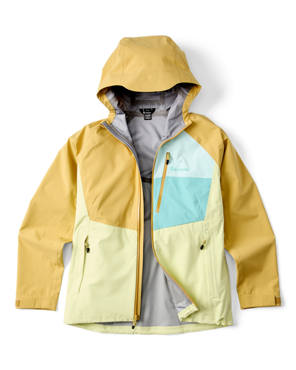 Impermeo 3L Hooded Shell Jacket - Women's - Husk/Honeydew - US 8881
