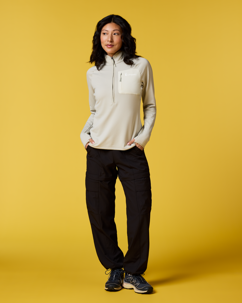 Otero Fleece Half-Zip Pullover - Women's - Mineral - US 5602