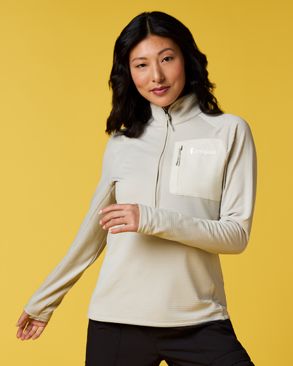 Otero Fleece Half-Zip Pullover - Women's - Mineral - US 5602