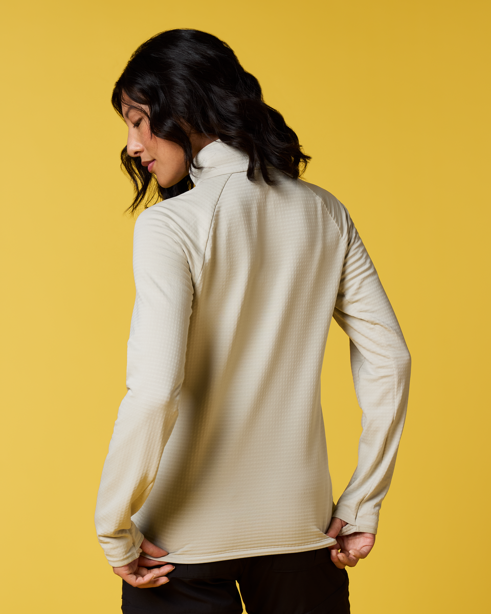 Otero Fleece Half-Zip Pullover - Women's - Mineral - US 5602