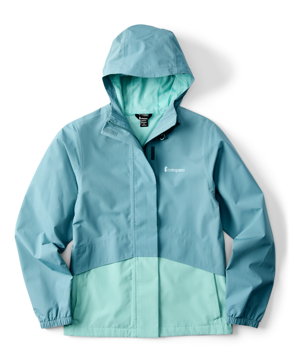 Rayu Rain Jacket - Women's - Everglade/Tide Pool - US 1424