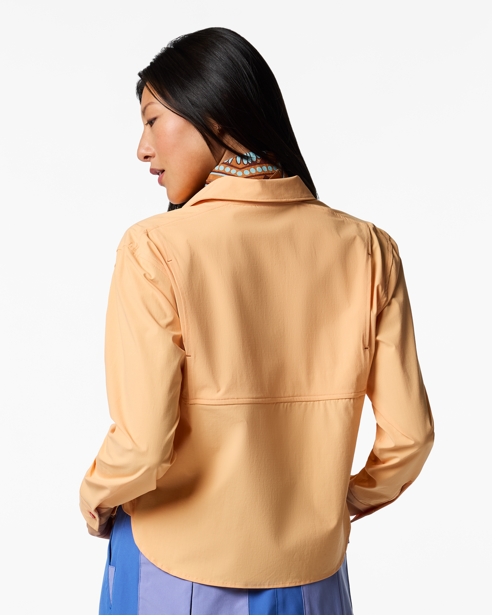 Solta Long-Sleeve Sun Shirt - Women's - Cantaloupe - US 2193