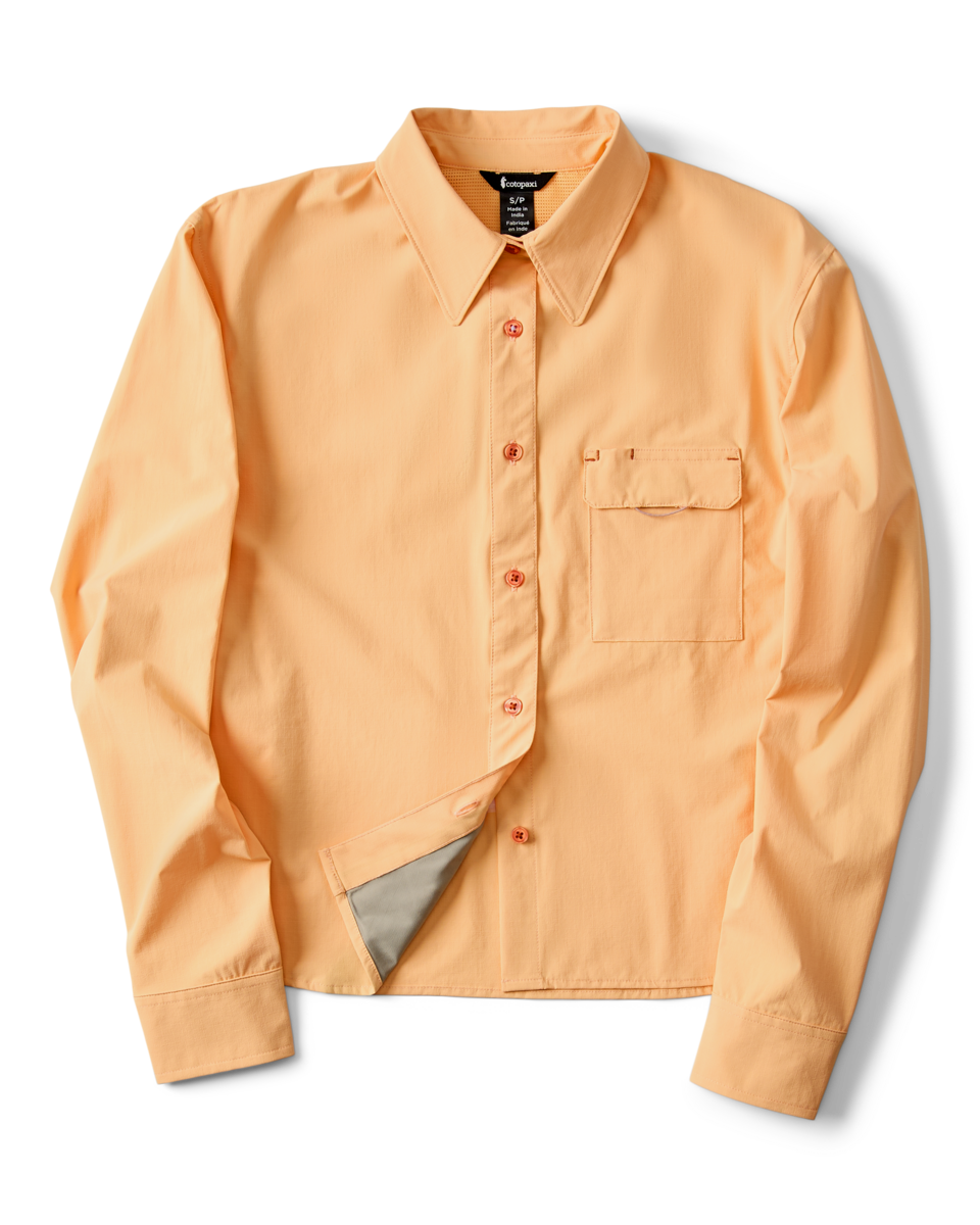 Solta Long-Sleeve Sun Shirt - Women's - Cantaloupe - US 2193