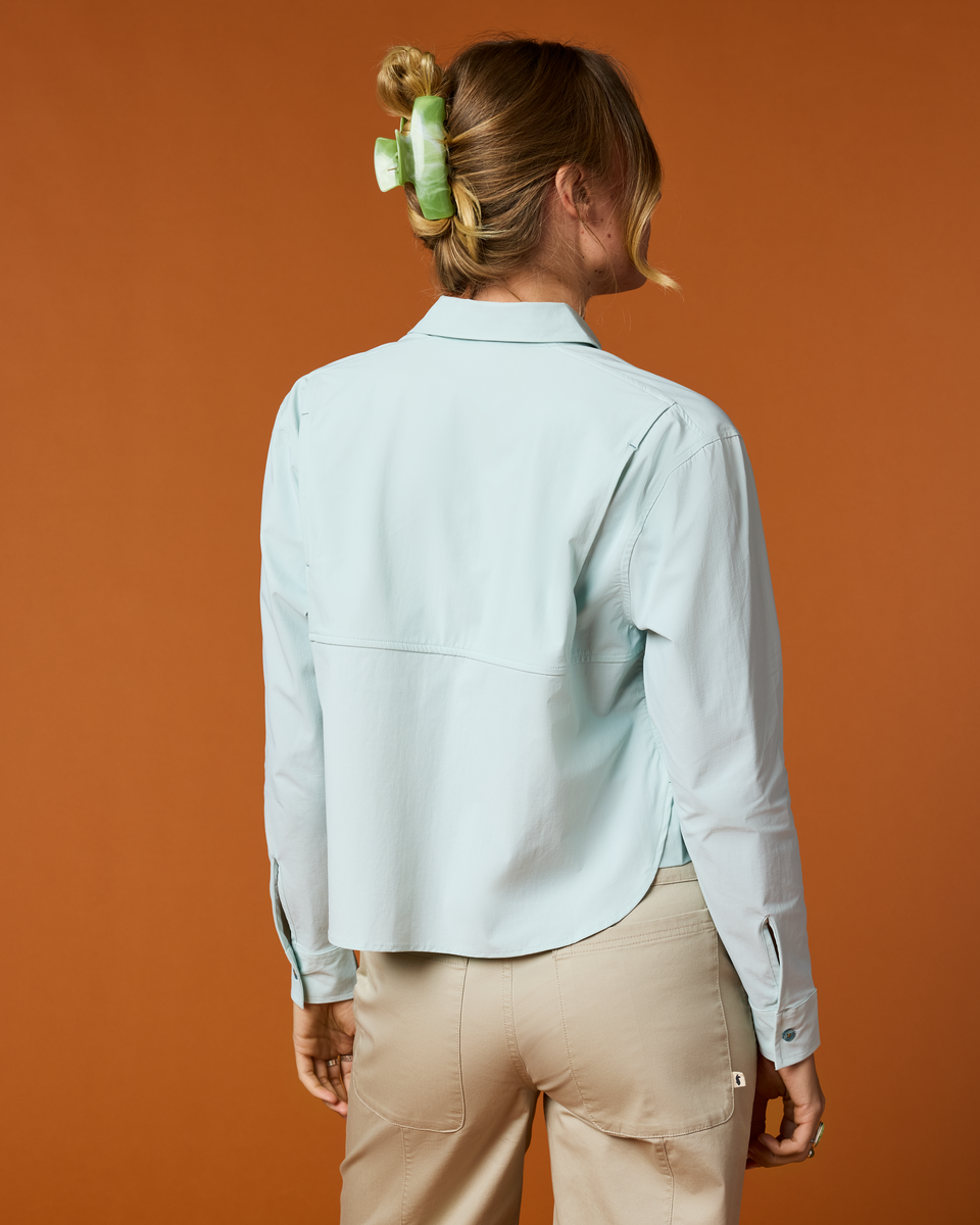 Solta Long-Sleeve Sun Shirt - Women's - Surf - US 6311