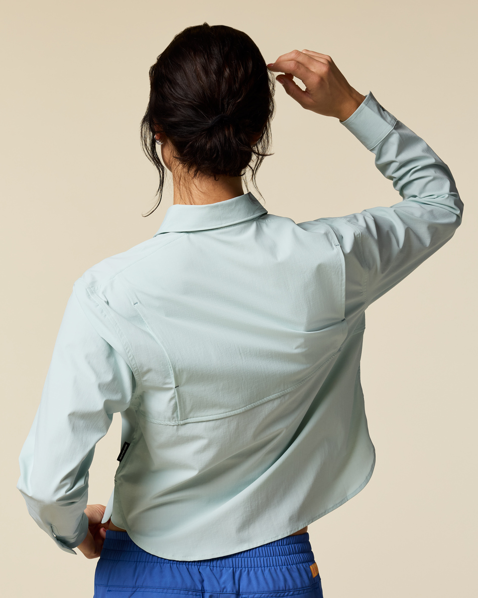 Solta Long-Sleeve Sun Shirt - Women's - Surf - US 6311