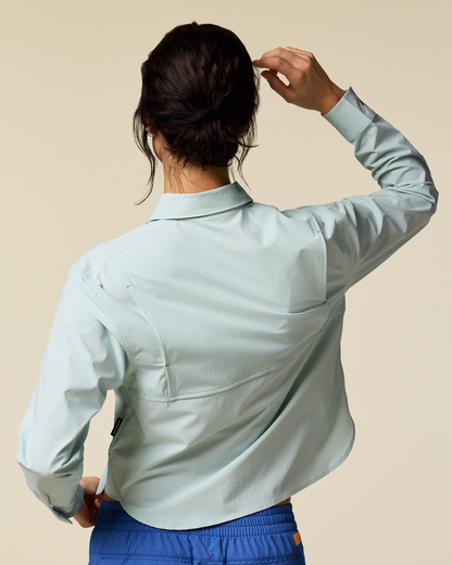 Solta Long-Sleeve Sun Shirt - Women's - Surf - US 6311