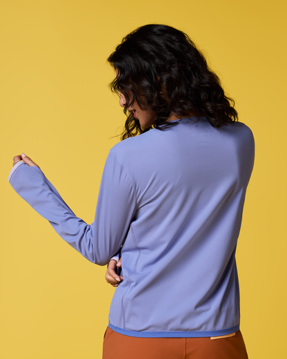 Sombra Long-Sleeve Sun Shirt - Women's - Aster - US 4338