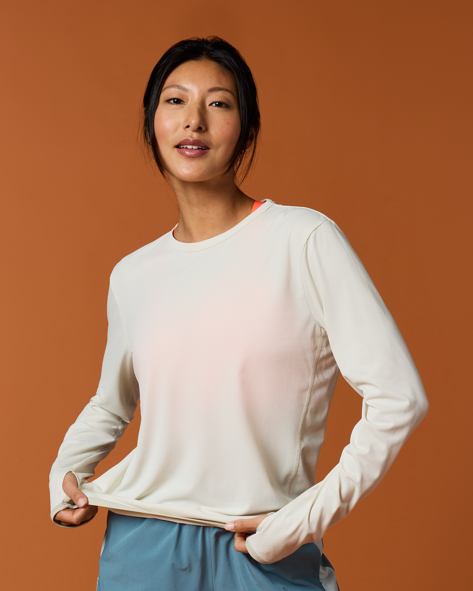 Sombra Long-Sleeve Sun Shirt - Women's - Chalk - US 4176