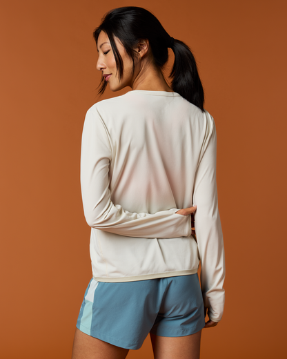 Sombra Long-Sleeve Sun Shirt - Women's - Chalk - US 4176