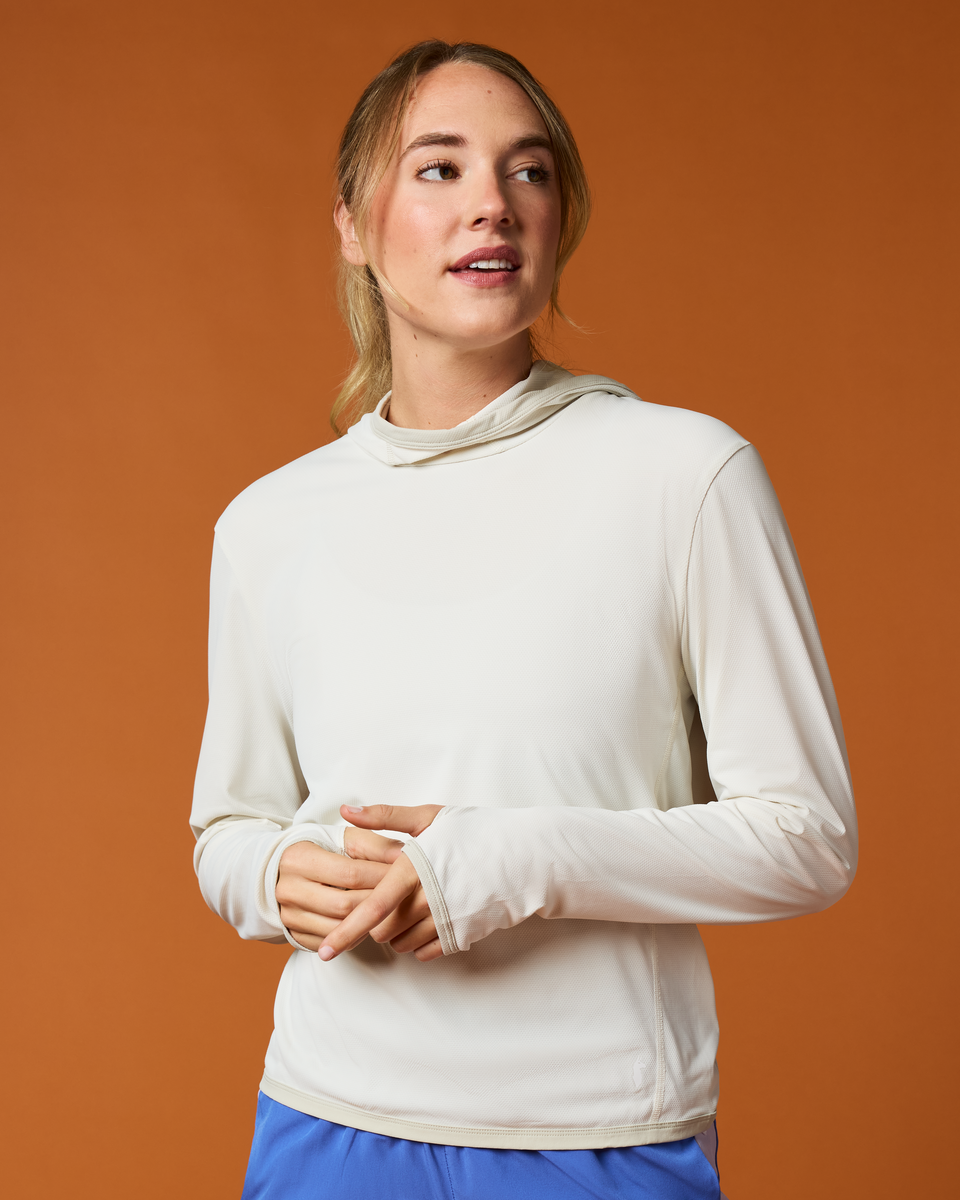 Sombra Sun Hoodie - Women's - Chalk - US 4993