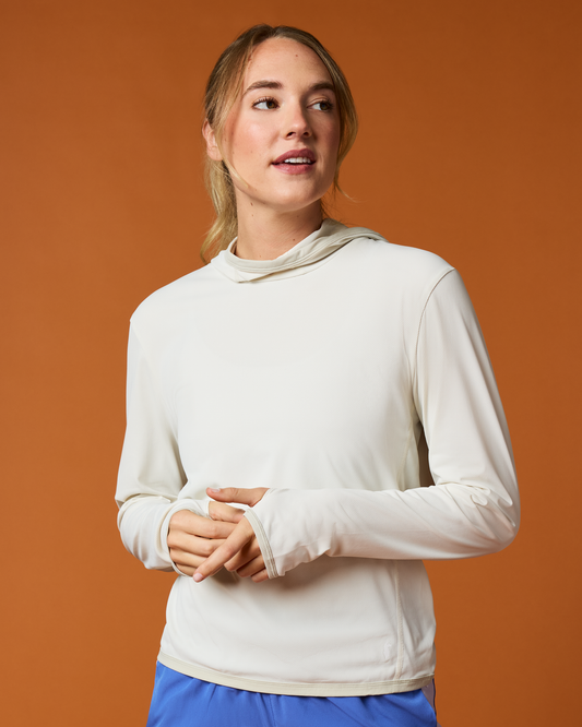 Sombra Sun Hoodie - Women's - Chalk - US 4993