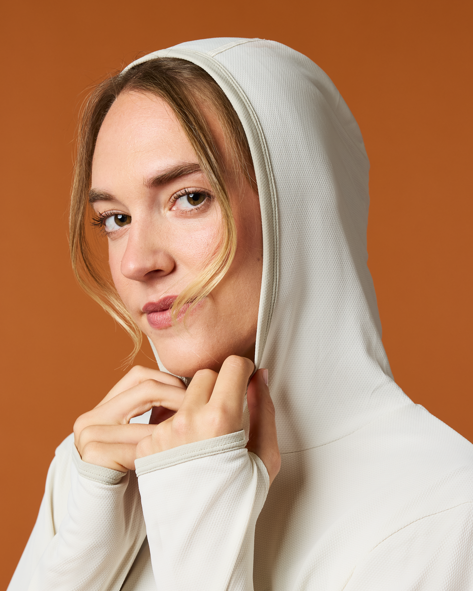 Sombra Sun Hoodie - Women's - Chalk - US 4993