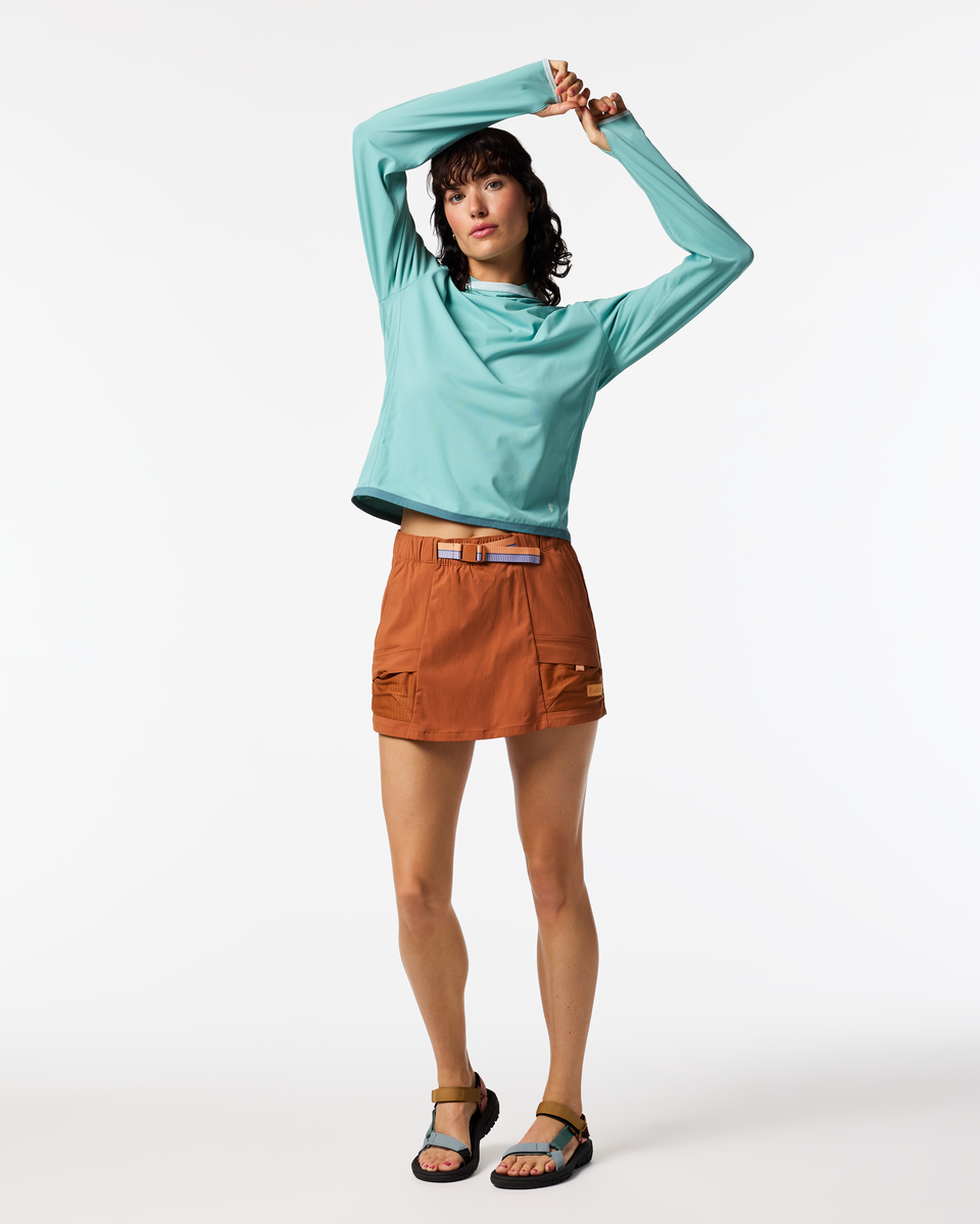 Sombra Sun Hoodie - Women's - Tide Pool - US 3479