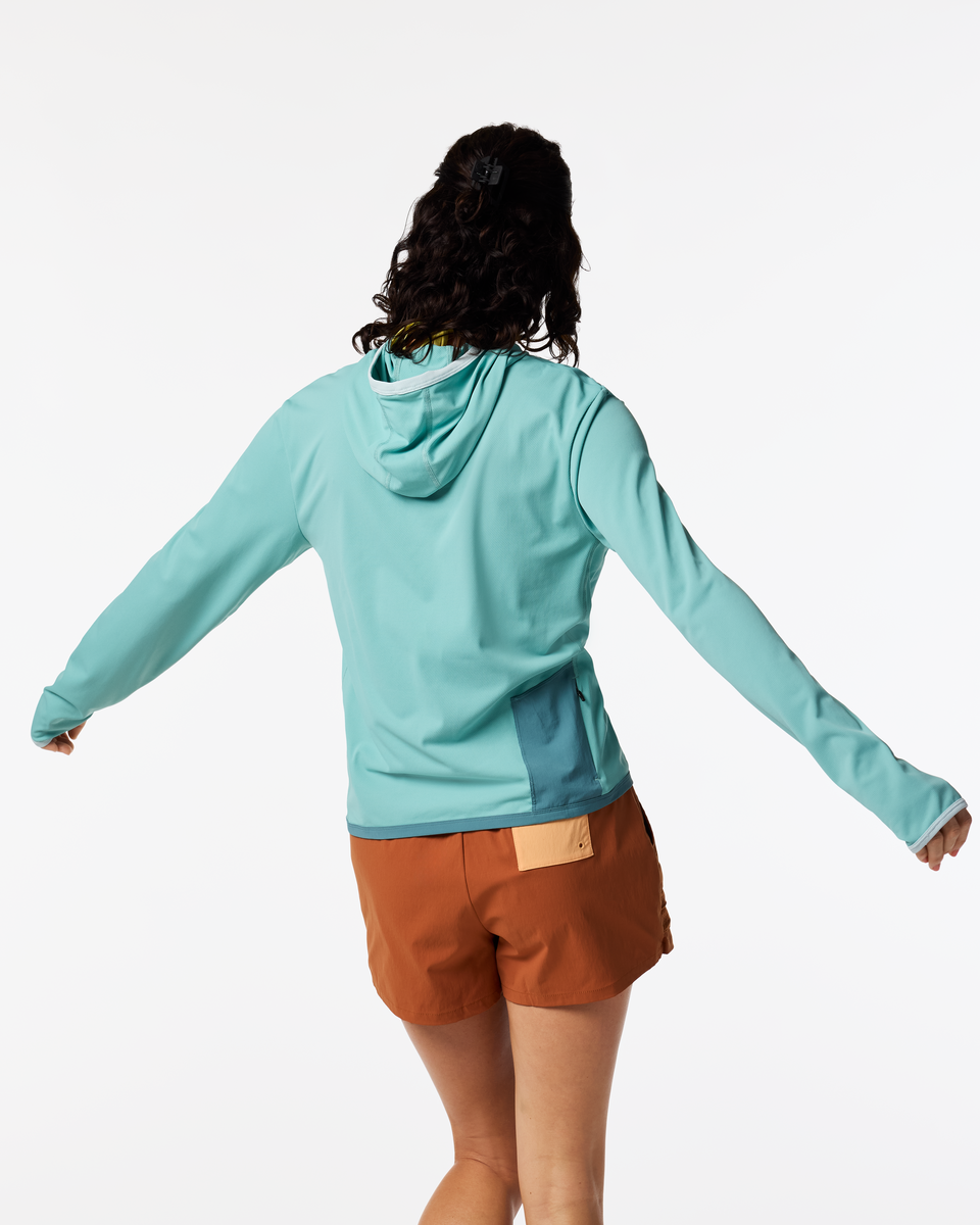 Sombra Sun Hoodie - Women's - Tide Pool - US 3479