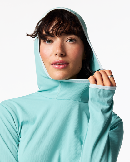 Sombra Sun Hoodie - Women's - Tide Pool - US 3479