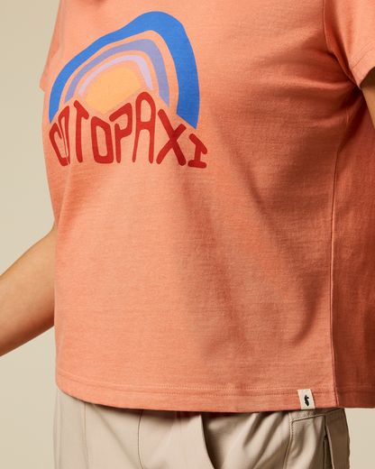Sunset Embers T-Shirt - Women's - Grapefruit - US 7047