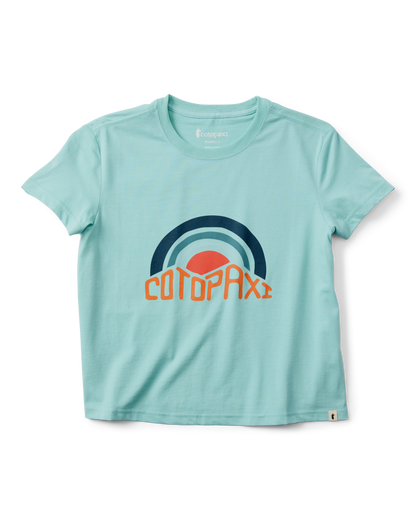 Sunset Embers T-Shirt - Women's - Tide Pool - US 4867