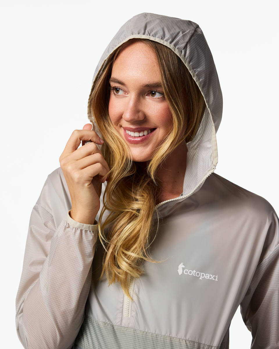 Teca Half-Zip Windbreaker - Women's - Looks Like Rain - US 6003
